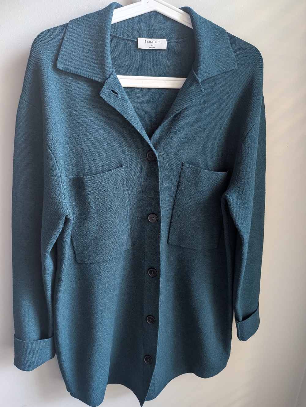 Society Cardigan Ptp 21 Inch Fits Big!